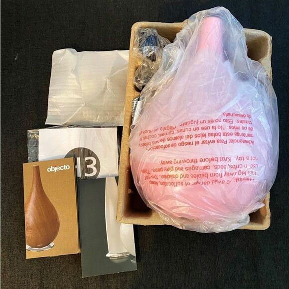 Objecto Humidifier H3 Hybrid Cool Mist Ultrasonic with Aroma Therapy Barbie Pink - Picture 7 of 7